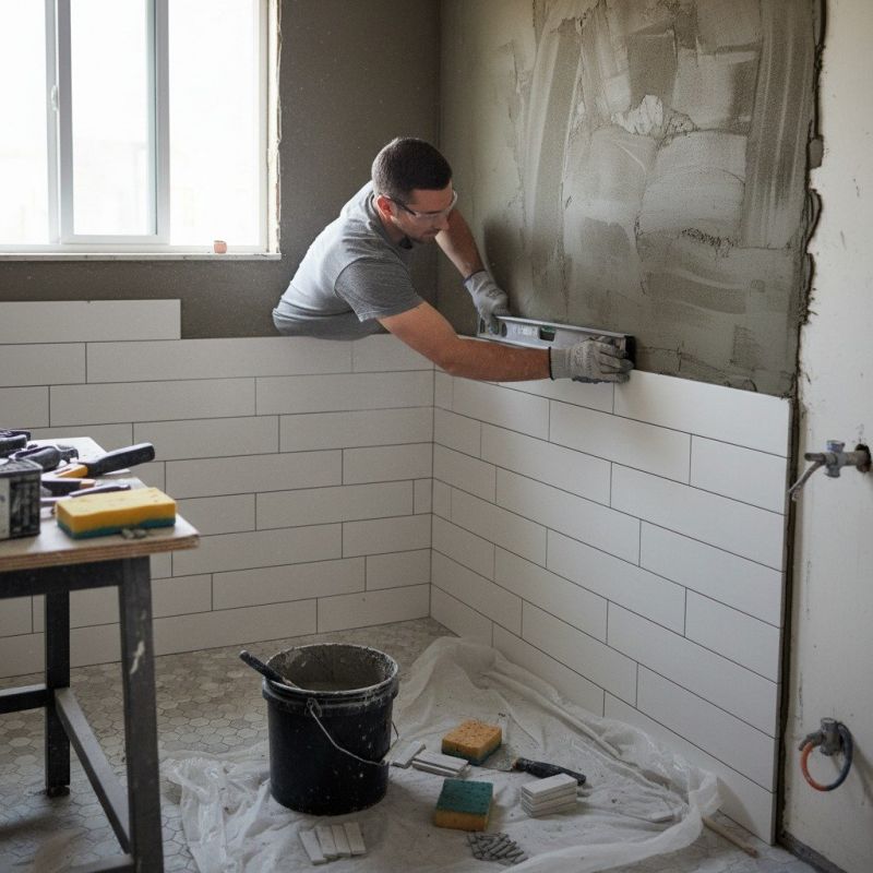 Subway Tile Installation